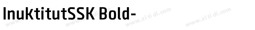 InuktitutSSK Bold字体转换 InuktitutSSK Bold字体转换